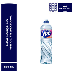 Lava Louça Liq Ype Cl Fr 24X500Ml