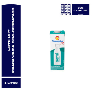 LEITE UHT PIRACANJUBA SEMI-DESNATADO
