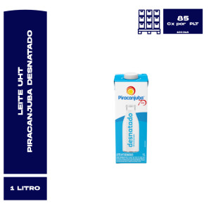 LEITE UHT PIRACANJUBA DESNATADO