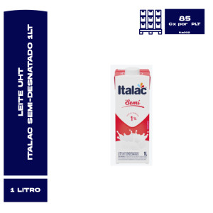 LEITE UHT ITALAC SEMI-DESNATADO