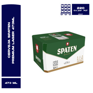 Cerveja Spaten N Lt 473Ml Cx Cartao C/12