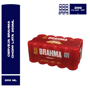 CERV BRAHMA CHOPP LT 269ML