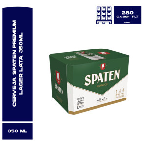 Cerveja Spaten Lt 350Ml