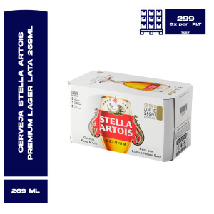 Cerveja Stella Artois Lt 269Ml