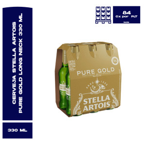 Cerveja Stella Artois Pure Gold Ln 330Ml