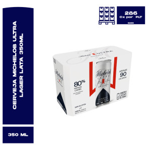 Cerveja Michelob Ultra Lt 350Ml