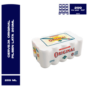 Cerveja Original Lt 269Ml