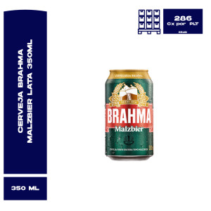 Cerveja Brahma Malzbier Lt 350Ml