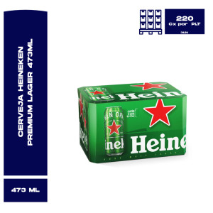 Cerveja Heineken Lt 473Ml