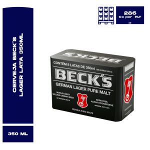 Cerveja Becks Lt 350Ml