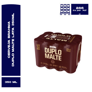 Cerveja Brahma Duplo Malte Lt 350Ml