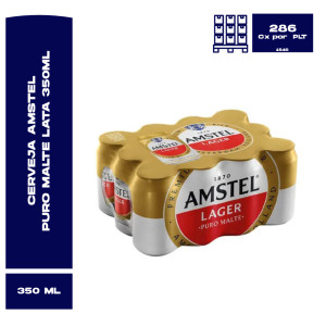 Cerveja Amstel Lt 350Ml